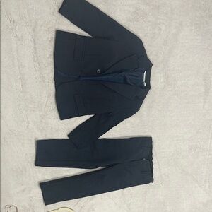 Navy Blazer and Pants Set
